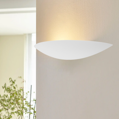 Leone Gypsum Indoor Wall Light — lifestyle