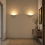 Leone Gypsum Indoor Wall Light — lifestyle