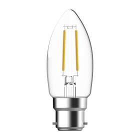 Domus LED Filament C35 CLR 4.2W Candle Dim / B22