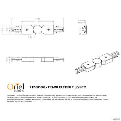 Oriel TRACK JOINER