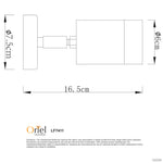 Oriel VARDE LED ADJUSTABLE Stainless Steel
