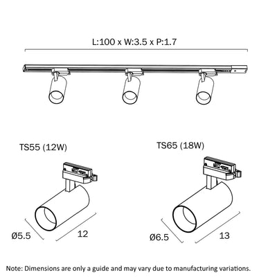 Logik Track Light LED 18W Ceiling Light