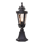 Albany Small Pillar Mount Antique Bronze