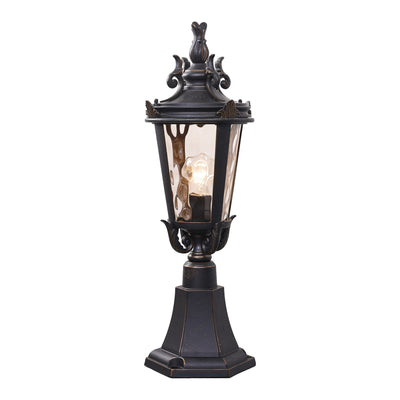 Albany Small Pillar Mount Antique Bronze
