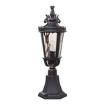 Albany Small Pillar Mount Antique Bronze