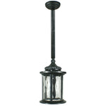 Argyle Rod Pendant Light in Antique Black