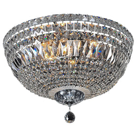 Classique Medium 5 Light Crystal Ceiling Light