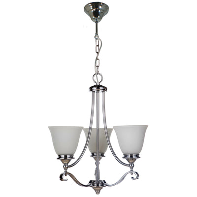 DALLAS 3LT CHROME - PENDANT with beautiful design by Lode Lighting