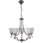 DALLAS 5LT CHROME - PENDANT with beautiful design by Lode Lighting