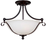 DALLAS 2LT SEMI FLUSH - PENDANT by Lode Lighting