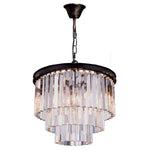 Odeon Medium 3 Light Crystal Pendant Light