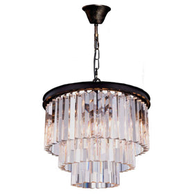 Odeon Medium 3 Light Crystal Pendant Light