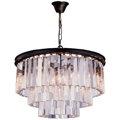 Odeon Large 6 Light Crystal Pendant Light