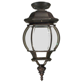 Flinders Medium IP44 Outdoor Under Eave Antique Bronze