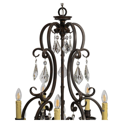 Louis 15th 15 Light Crystal Pendant Light