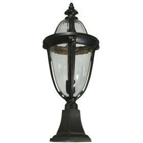 Mayfair Pillar Mount Antique Bronze