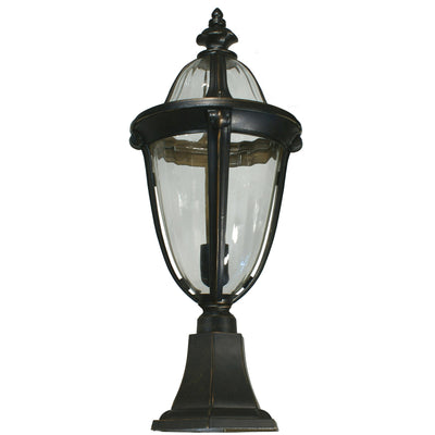 Mayfair Pillar Mount Antique Bronze