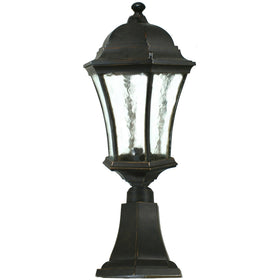 Strand Medium Pillar Mount Antique Bronze