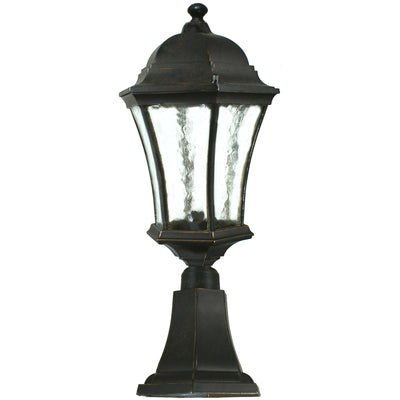 Strand Medium Pillar Mount Antique Bronze