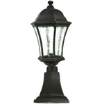 Strand Small Pillar Mount Antique Bronze