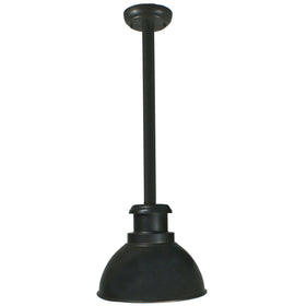 Terminal Rod Pendant Light in Antique Bronze