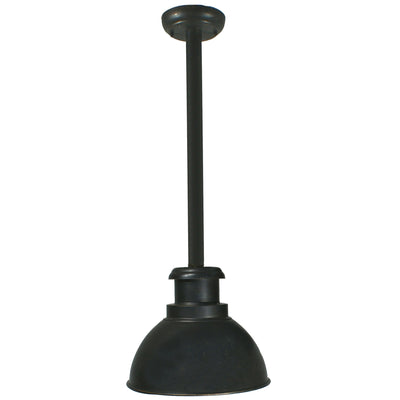 Terminal Rod Pendant Light in Antique Bronze
