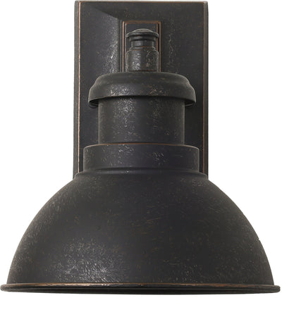 Terminal Outdoor Wall Light 1xE27 in Antique Bronze