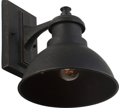 Terminal Outdoor Wall Light 1xE27 in Antique Bronze