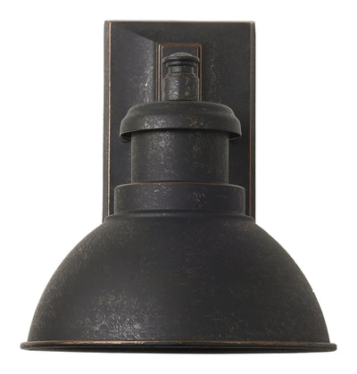Terminal Outdoor Wall Light 1xE27 in Antique Bronze