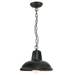 Urban Chain Pendant Light E27 in Antique Bronze