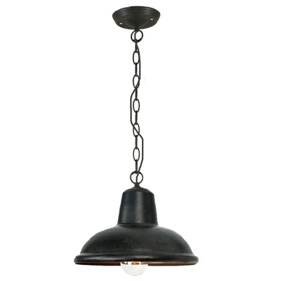Urban Chain Pendant Light E27 in Antique Bronze
