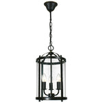 MANOR MEDIUM 3LT PENDANT - BRONZE by Lode Lighting