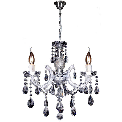 Zurich Crystal Pendant in 3Lt by Lode Lighting