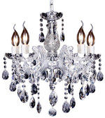 Zurich Crystal Pendant in 5 Lt by Lode Lighting