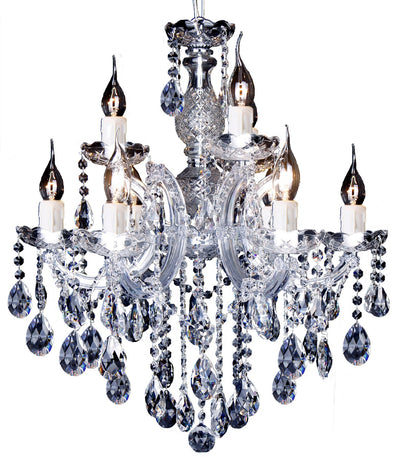 Zurich Crystal Pendant in 9 Lt Lode Lighting