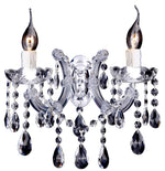 Zurich Crystal Indoor Wall Light 2xE14