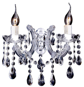 Zurich Crystal Indoor Wall Light 2xE14