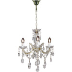 Zurich Crystal Pendant in 3Lt by Lode Lighting