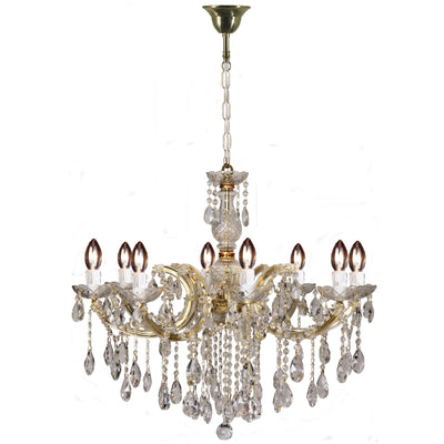 Zurich Crystal Chandelier 8Lt Pendant Light