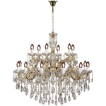 Zurich 18 Light Crystal Glass Chandelier by Lode Lighting