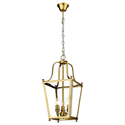 Montana Small 3 Light Lantern Pendant by Lode Lighting
