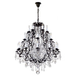 Salzburg Crystal Pendant in 24 Light E14