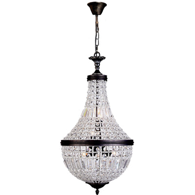 Marseilles 6 Light Crystal Pendant Light