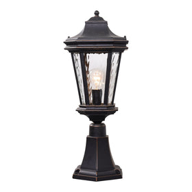 Tilburn Large Pillar Mount Antique Bronze