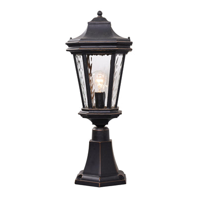 Tilburn Large Pillar Mount Antique Bronze