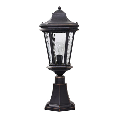 Tilburn Large Pillar Mount Antique Bronze