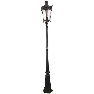 Crown Large Standard Outdoor Garden Post Light by Lode Lighting