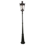 Crown Large Standard Outdoor Garden Post Light by Lode Lighting