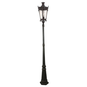Crown Large Standard Outdoor Garden Post Light by Lode Lighting
