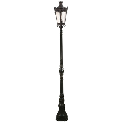 Crown Large Domain Outdoor Garden Post Light by Lode Lighting